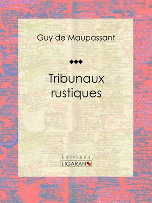 cover image of Tribunaux rustiques